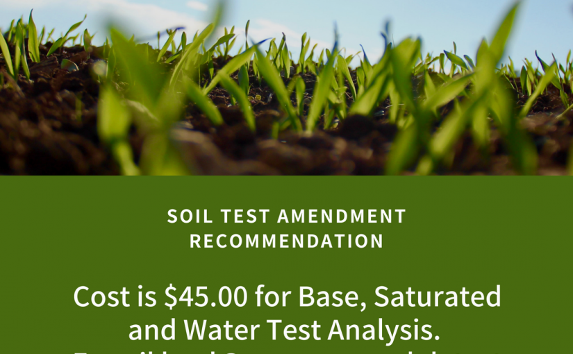 Soil Amendment Recommendation